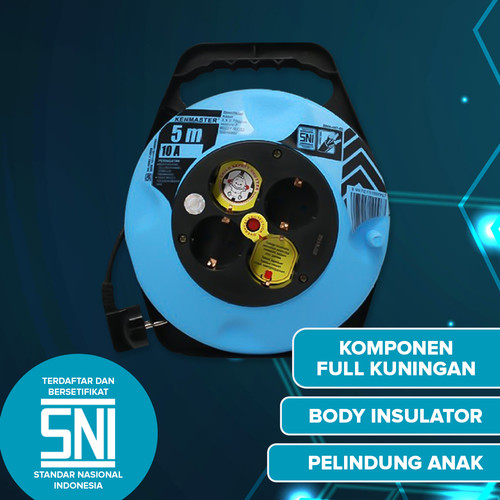 Kenmaster Kabel Roll 5 Meter (SNI)