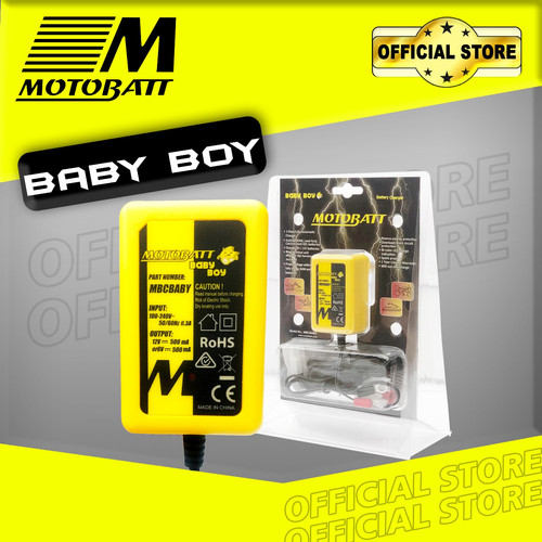 Charger Motobatt Baby Boy - 6/12V - 500Ah