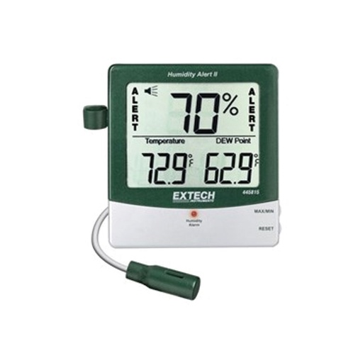 [EX0000233] EXTECH HYGRO THERMOMETER RH ALERT 445815-NIST