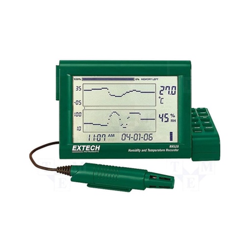 [10035858] EXTECH RH/TEMPERATURE RECORDER RH520A-220-NIST