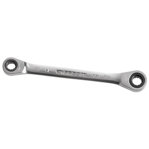 [FM0004237] FACOM RATCHET RING WRENCH 12PT 64.3/8X7/16