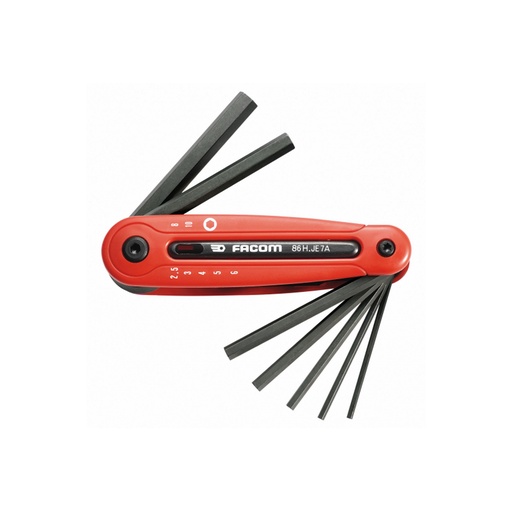 [FM0002060] FACOM HEX KEY SET 86H.JU7