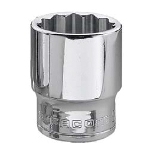 [FM0000885] FACOM SOCKET 12PT SQUARE DRIVE 3/8INX23MM J.23