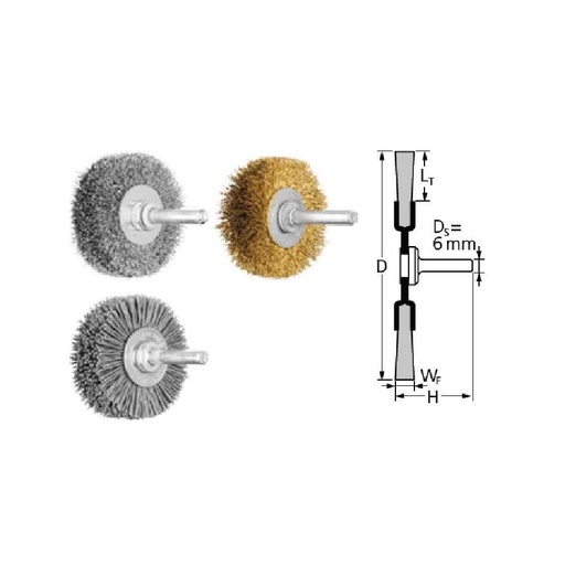 [PF0002106] PFERD BRUSH RBU7015/6 SIC180 0.90 220627