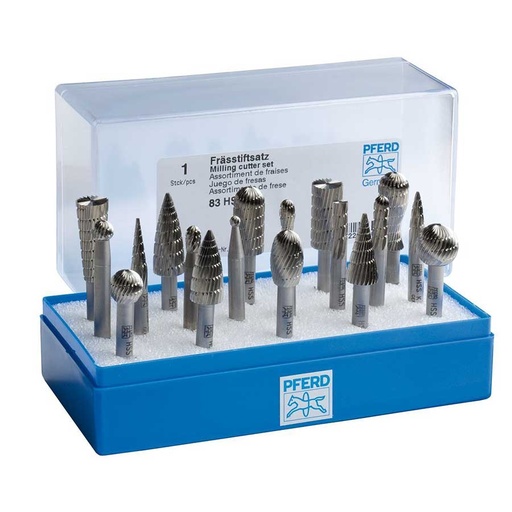 [PF0001347] PFERD HSS ROTARY CUTTER SET CUT3 83HSS 060995