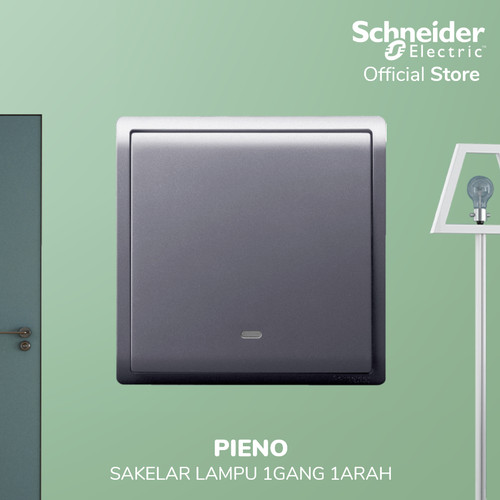 Schneider Electric PIENO Saklar 1 Gang 1 Arah - E8231L1F_LS_G3