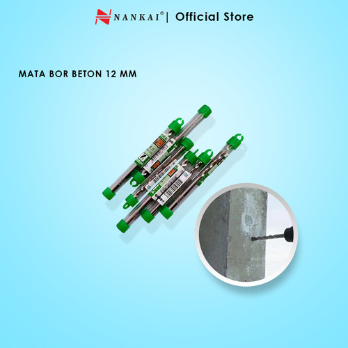 Mata Bor Joran Drill Beton / Joran Drill Tembok 12 mm Nankai