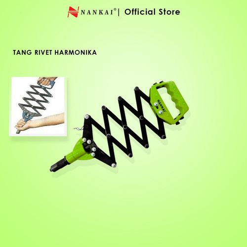 Nankai Tang Rivet Harmonika / Lazy Tong Rivet Gun