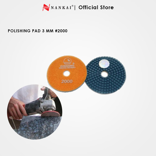 Dongsing Alas Pembersih Lantai Polishing Pad 3 mm # 2000