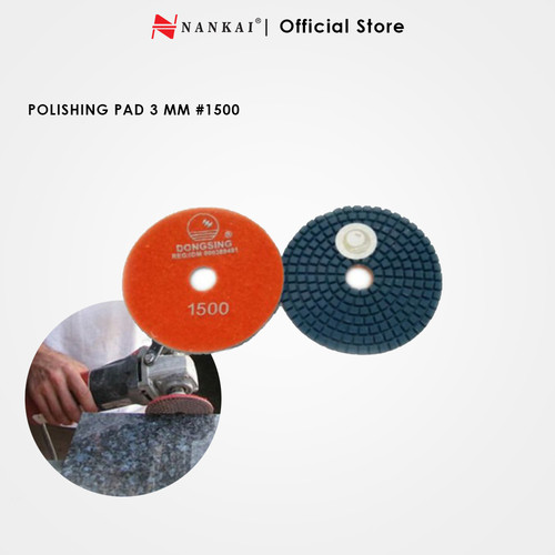 Dongsing Alas Pembersih Lantai Polishing Pad 3 mm # 1500