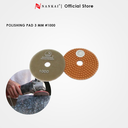 Dongsing Alas Pembersih Lantai Polishing Pad 3 mm # 1000