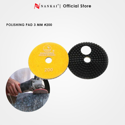 Dongsing Alas Pembersih Lantai Polishing Pad 3 mm # 200