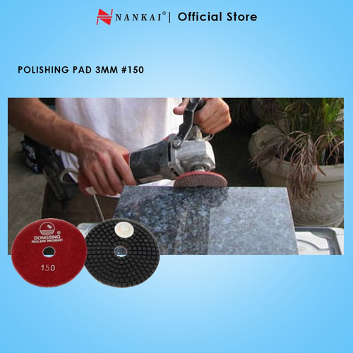 Dongsing Alas Pembersih Lantai Polishing Pad 3 mm # 150