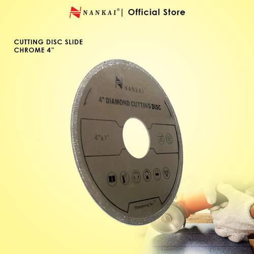 Nankai Mata Pisau Potong Batu / Diamond Chrome Cutting Disc 4"