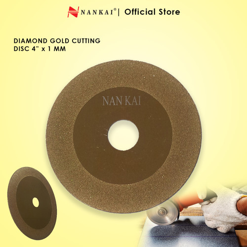 Nankai Mata Pisau Potong Batu / Diamond Gold Cutting Disc 4"