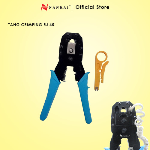 Nankai Tang Crimping Kabel RJ 45 & RJ 11 (LAN, TELKOM)