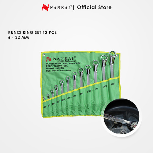 Nankai Kunci Ring Set 12 Pc (6-32mm)