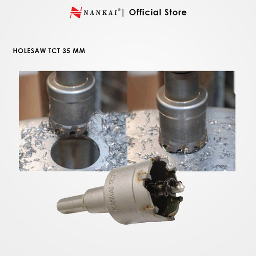 Nankai Mata Bor Holesaw Baja TCT 35 mm