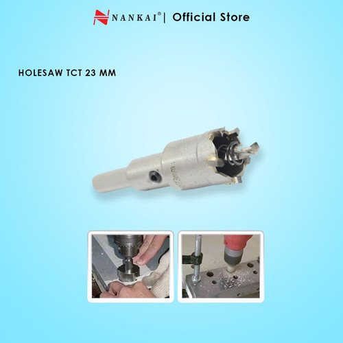 Nankai Mata Bor Holesaw Baja TCT 23 mm