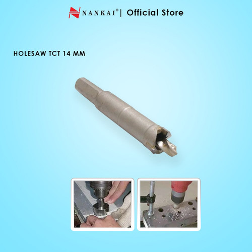 Nankai Mata Bor Holesaw Baja TCT 14 mm