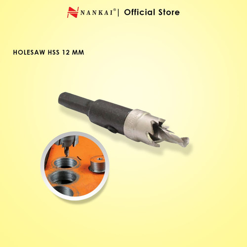 Nankai Mata Bor Holesaw HSS 12 mm