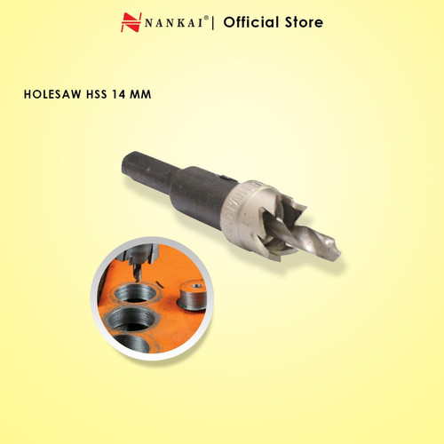 Nankai Mata Bor Holesaw HSS 14 mm