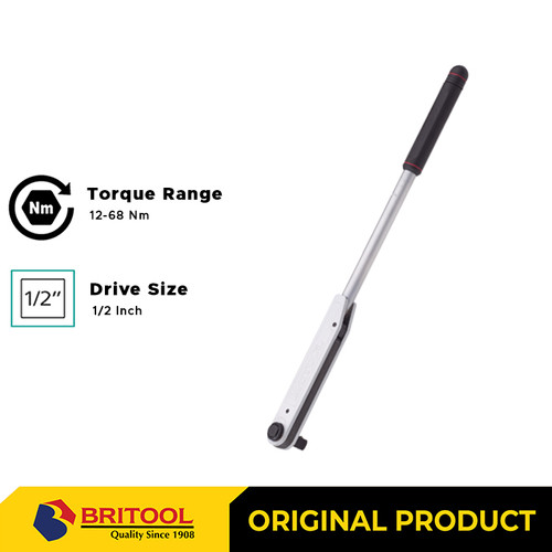 Britool Torque Wrench / Kunci Torsi 1/2" 12 - 68 Nm EVT600AEX