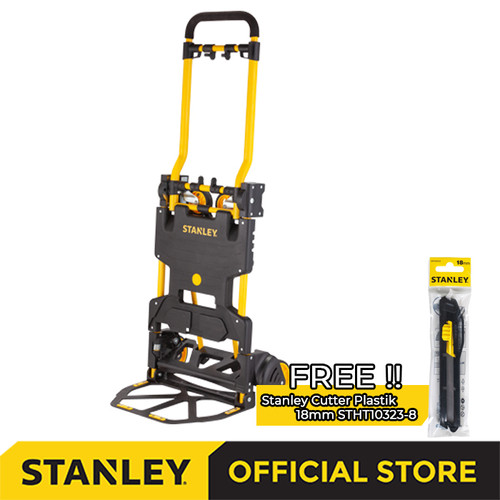 Stanley Folding Hand Truck / Trolley Lipat 2 in 1 70/137 Kg STST98375