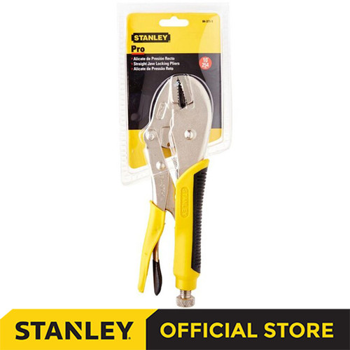 Stanley Locking Pliers Straight Pro / Tang Kunci Lurus 10" 84-371-1-23