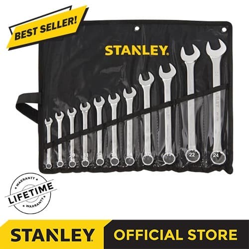 Stanley Combination Wrench Set / Kunci Ring Pas Set 11Pcs STMT80942-8