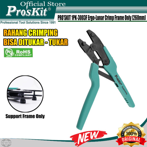 Tang Crimping Tool Frame Only Proskit 1PK-3003F For Rahang die RJ45 11