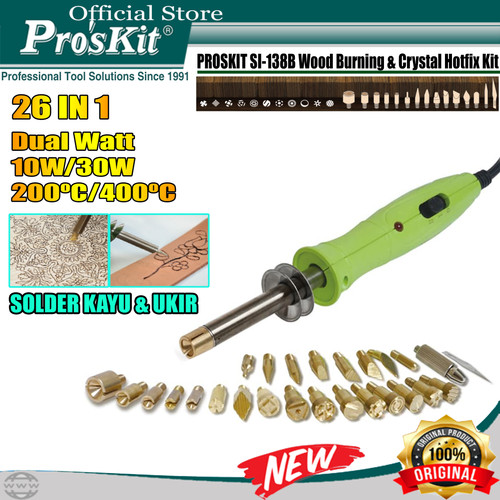 SOLDER UKIR PRO'SKIT SI-138B ORIGINAL