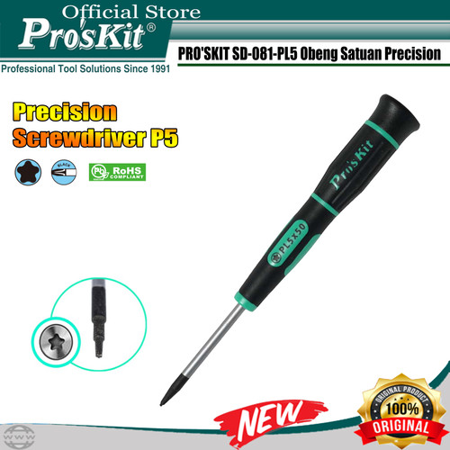 Obeng Satuan PRO'SKIT SD-081-PL5 PL5 X 50MM ORIGINAL