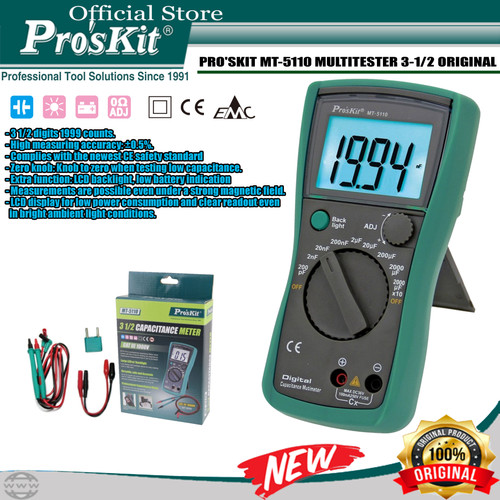 PROSKIT Multitester PRO'SKIT MT-5110 3-1/2 ORIGINAL