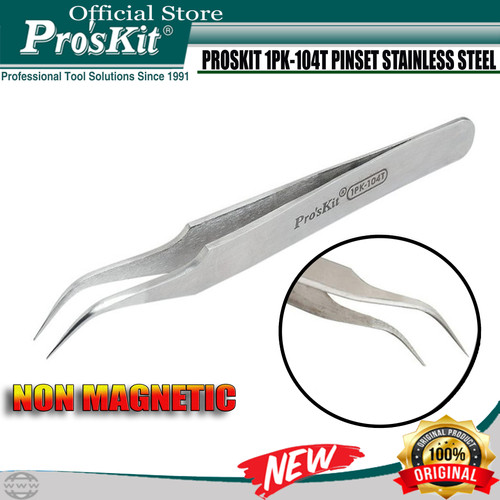 PINSET PRO'SKIT 1PK-104T STAINLESS STEEL ORIGINAL