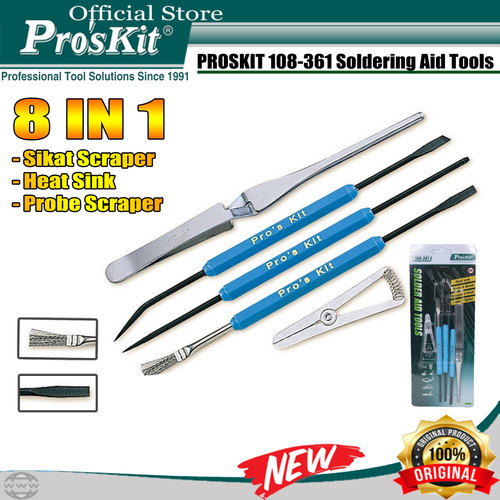 Alat Bantu Solder PRO'SKIT 108-361 8IN1 ORIGINAL