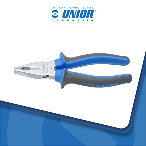 10 Pcs UNIOR 180 mm Combination pliers - Tang Kombinasi - 406/1BI