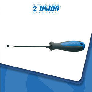 UNIOR Flat screwdriver TBI with hexagon bolster - 600TBI