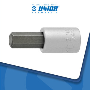 UNIOR Hexagonal screwdriver socket 3/8" - 236/2HX