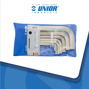 UNIOR Set of hexagon wrenches in plastic wallet - 220/3PB