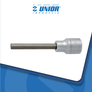 UNIOR Long hexagonal screwdriver socket 1/2" - 192/2HXL