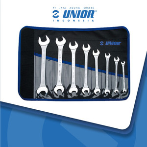 UNIOR Open end wrench set - Kunci Pas Set - 110/1CT