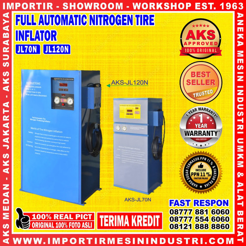 Alat Tambah Angin Nitrogen Mobil Motor 70 L Nitrogen Tire - JL70N